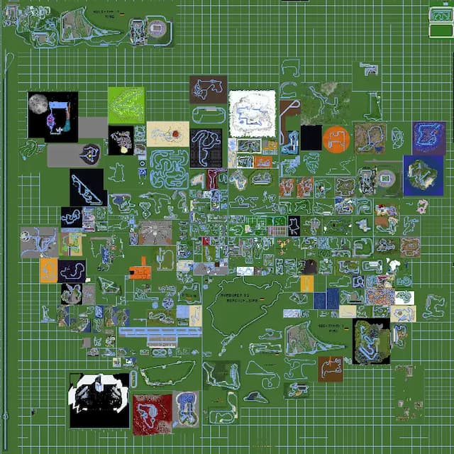 BRWC server map